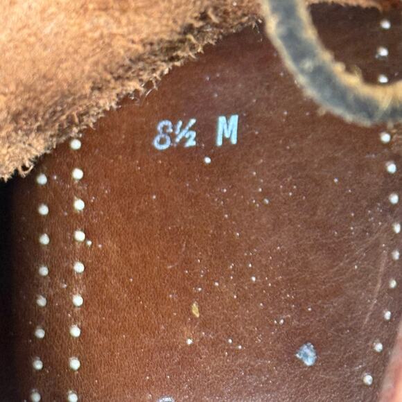 Vintage LL Bean Leather Outdoor Chukka Boots. Casual, Preppy, Waterproof 8.5 USA